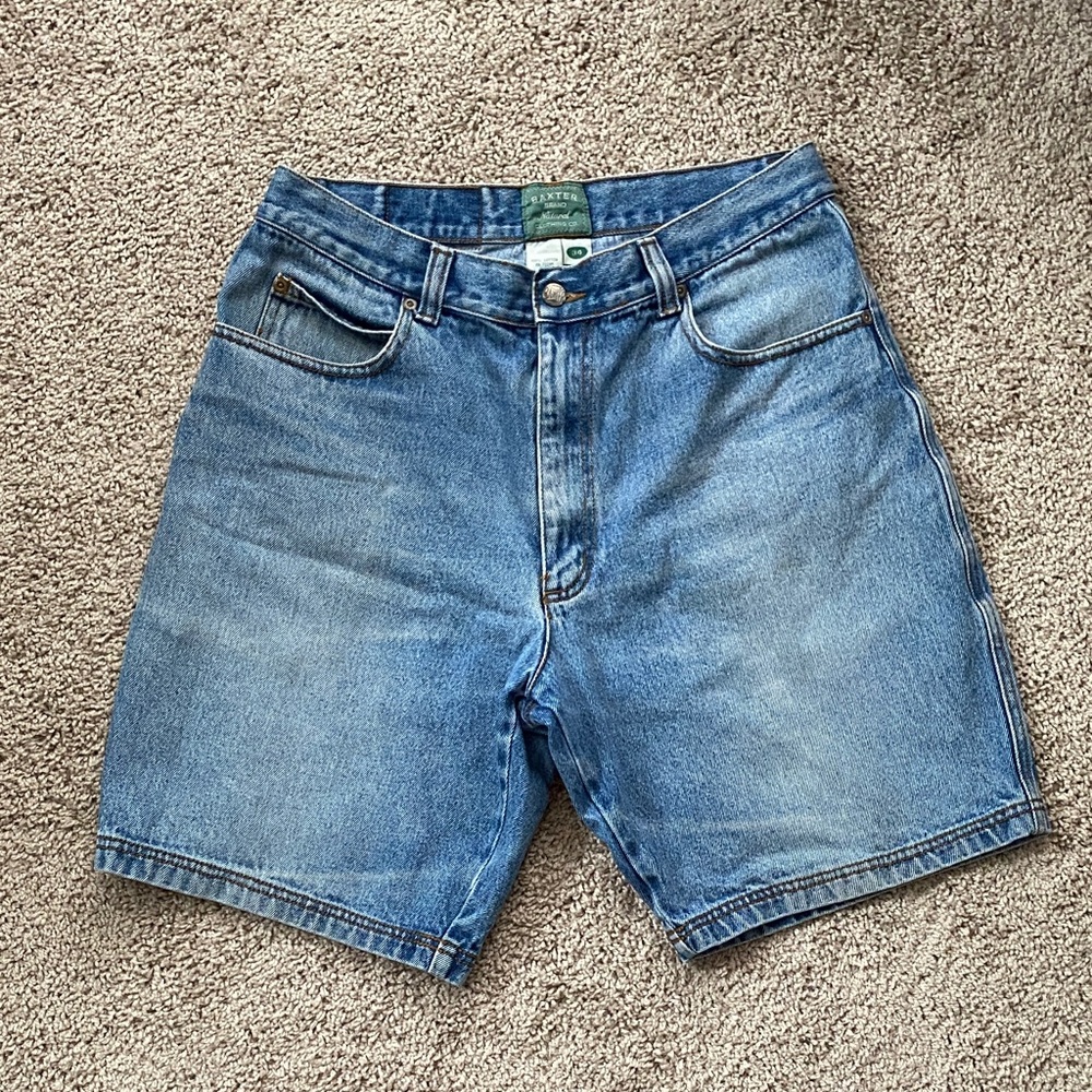 Baxter Brand  Blue Denim Men's Jean Shorts/jorts